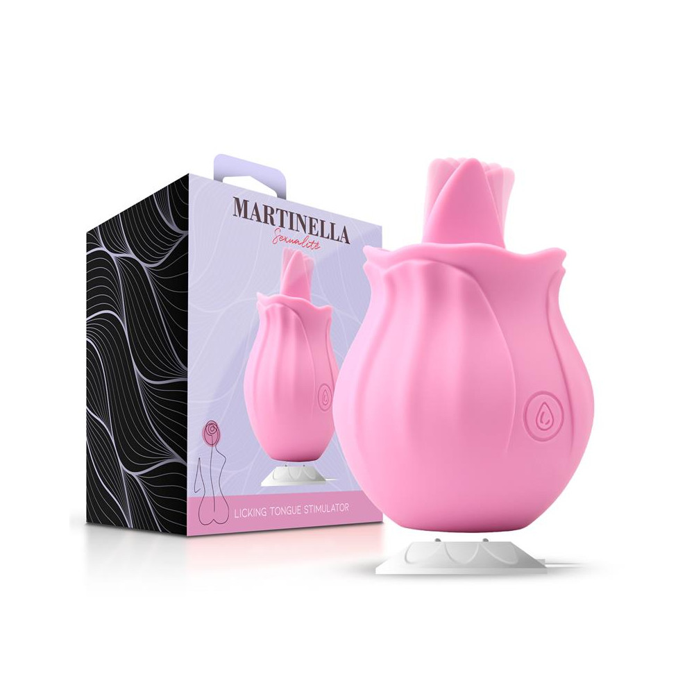 Rosa con Lengua Estimuladora USB