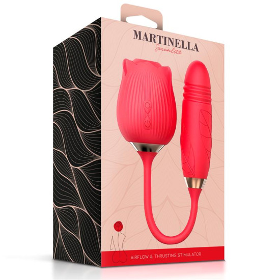 Rosa con Succión con hevo con Thrusting USB