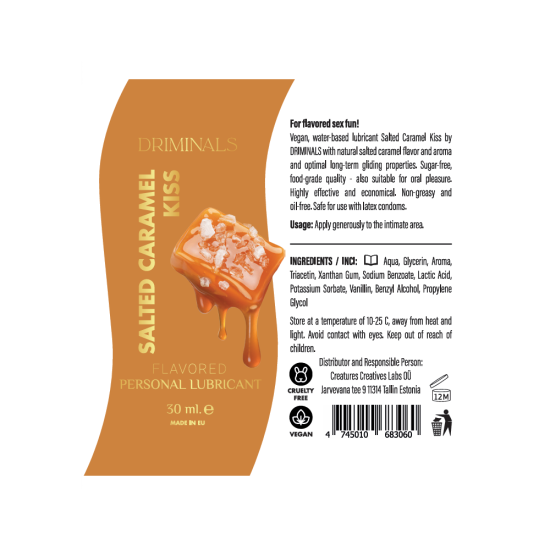Driminals Kiss Salted Caramel
