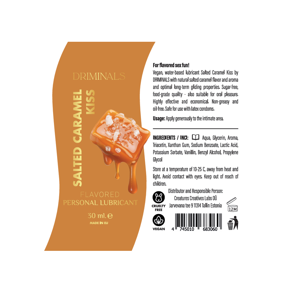 Driminals Kiss Salted Caramel