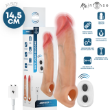 Arnold M Funda para Pene con vibrador 14.5 cm