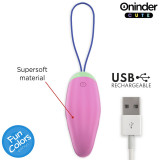 LOVE PLEASURE HUEVO VIBRO-ROTADOR 360 SILICONA