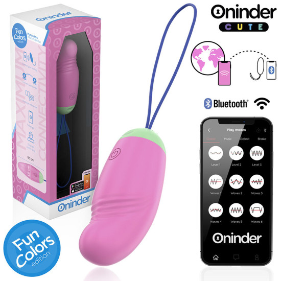 LOVE PLEASURE HUEVO VIBRO-ROTADOR 360 SILICONA
