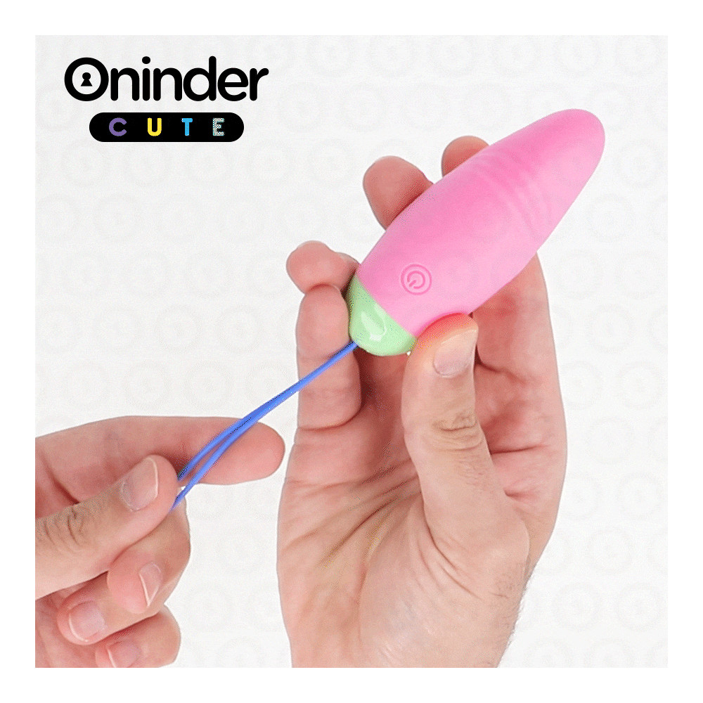 LOVE PLEASURE HUEVO VIBRO-ROTADOR 360 SILICONA