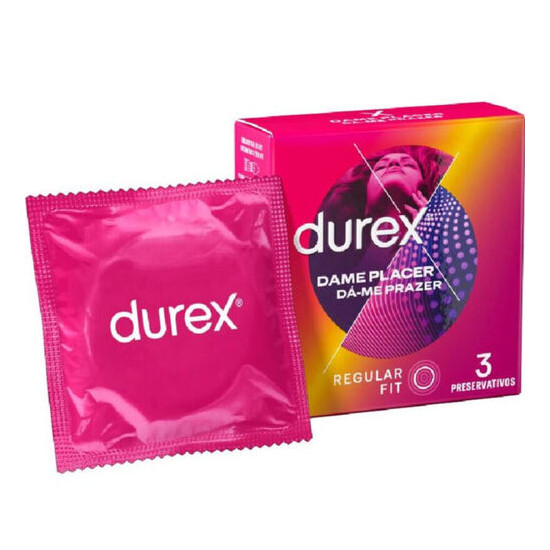 Preservativos Durex Dame Placer 3 unidades