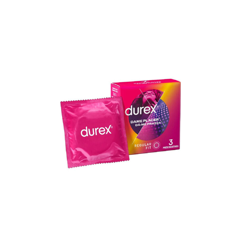 Preservativos Durex Dame Placer 3 unidades