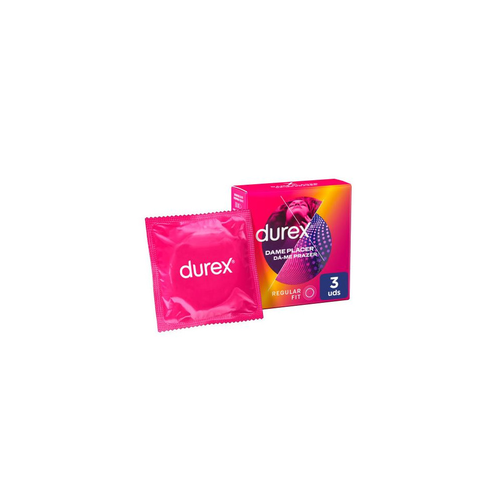 Preservativos Durex Dame Placer 3 unidades