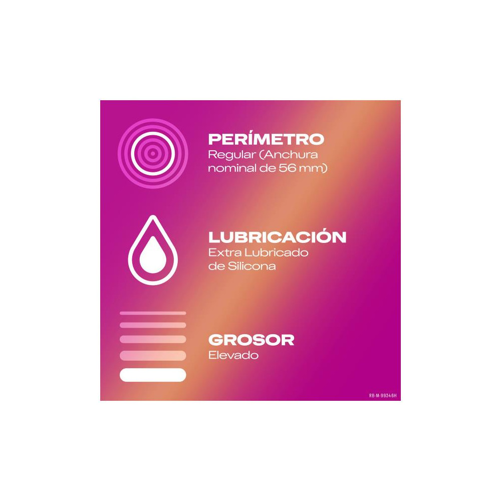 Preservativos Durex Dame Placer 3 unidades