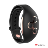 RELOJ CONTROL REMOTO WIRELESS TECHNOLOGY AZABACHE Y COBRE