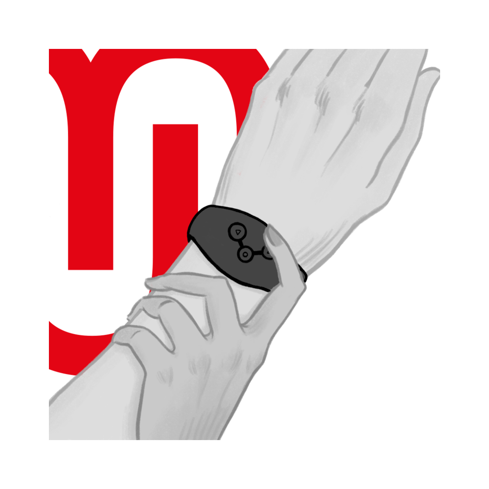 RELOJ CONTROL REMOTO WIRELESS TECHNOLOGY NEGRO