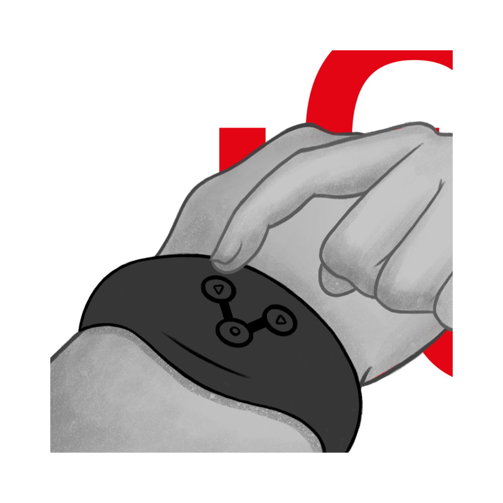 RELOJ CONTROL REMOTO WIRELESS TECHNOLOGY NEGRO