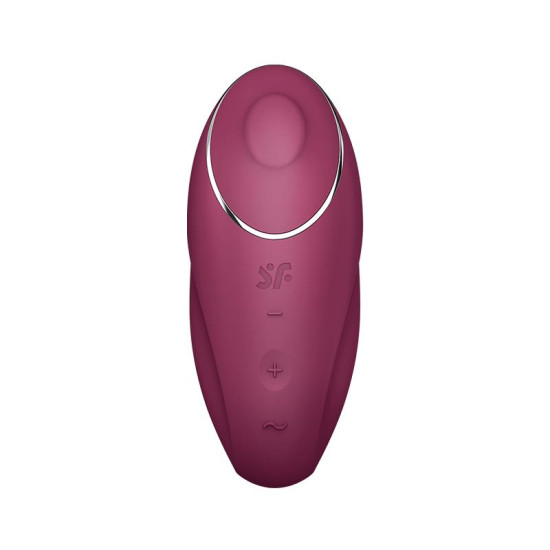 Satisfyer Tap and Climax 1 Vibrador y Tapping Rojo
