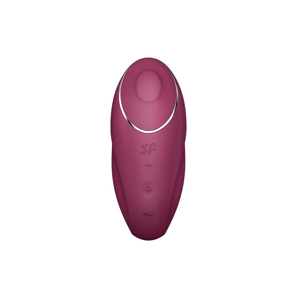 Satisfyer Tap and Climax 1 Vibrador y Tapping Rojo