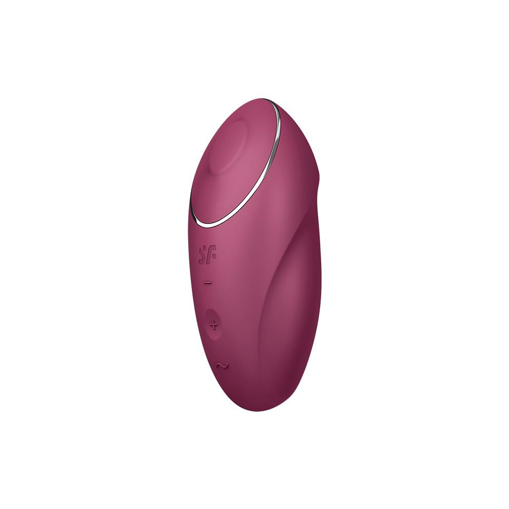 Satisfyer Tap and Climax 1 Vibrador y Tapping Rojo