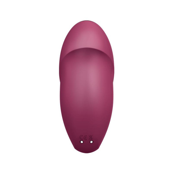 Satisfyer Tap and Climax 1 Vibrador y Tapping Rojo