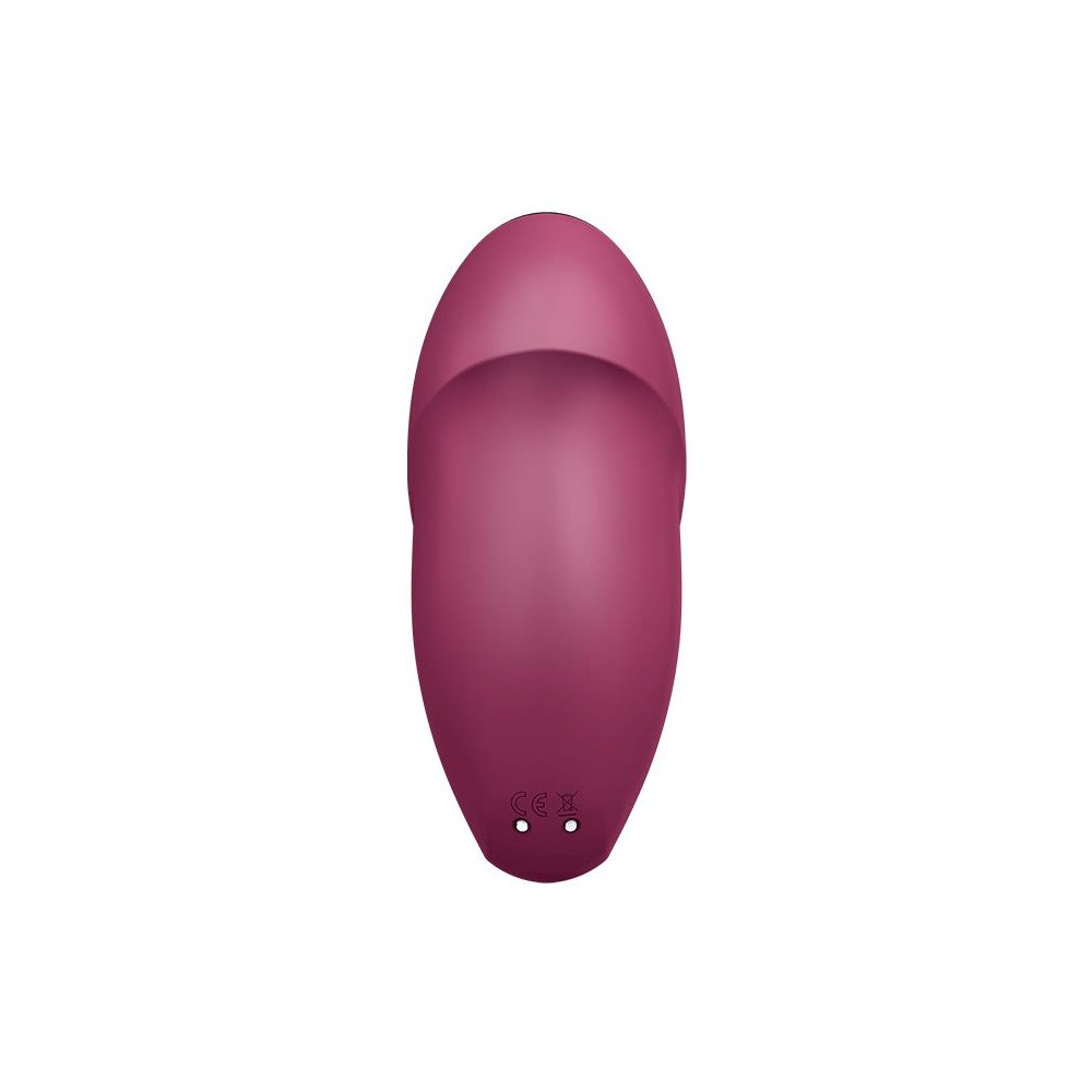 Satisfyer Tap and Climax 1 Vibrador y Tapping Rojo