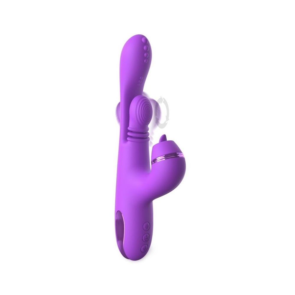 Vibrador Rabbit Intimotion Pulse Pro Vibe Morado