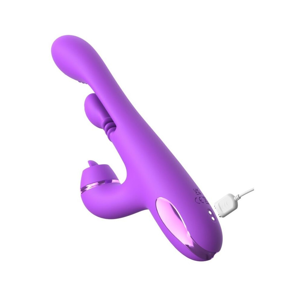 Vibrador Rabbit Intimotion Pulse Pro Vibe Morado