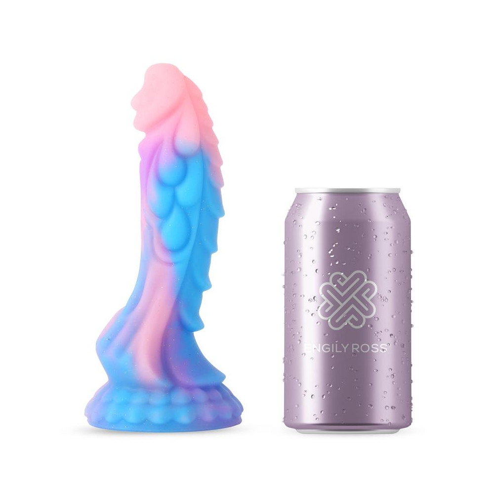 Dildo "Dragón" Brilla en la Oscuridad 18 cm