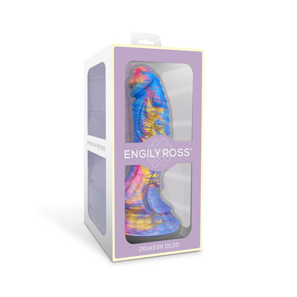 Drakeon Dildo Dragón Silicona Líquida 18 cm