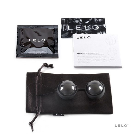 Luna Beads Noir Bolas Kegel Lelo