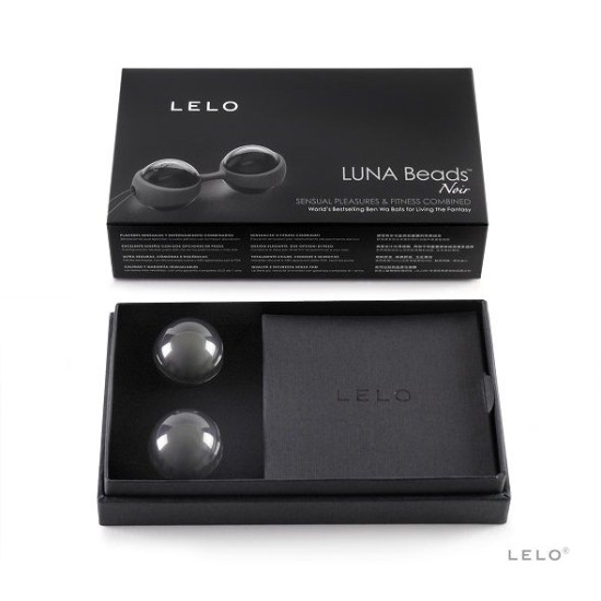 Luna Beads Noir Bolas Kegel Lelo