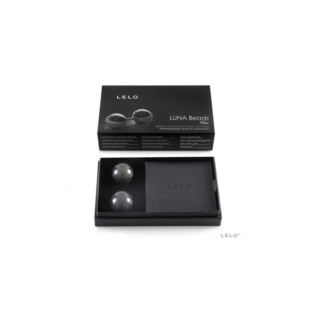 Luna Beads Noir Bolas Kegel Lelo