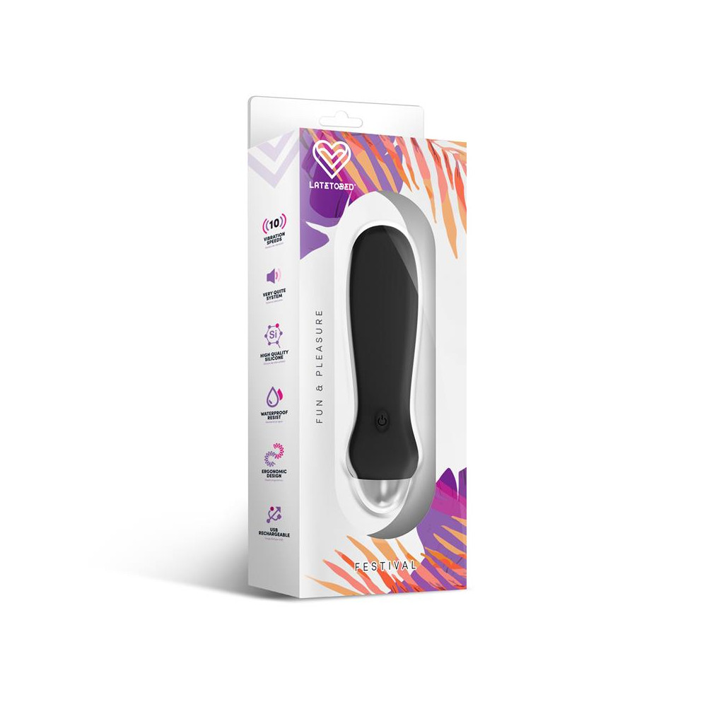 Luxo Estimulador 10 Velocidades Negro