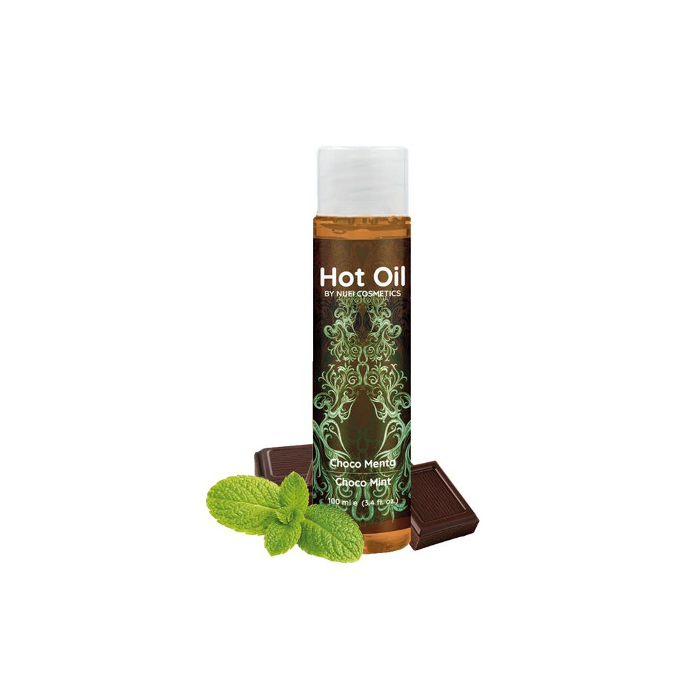 Aceite Hot Oil Choco Menta Efecto Calor 100