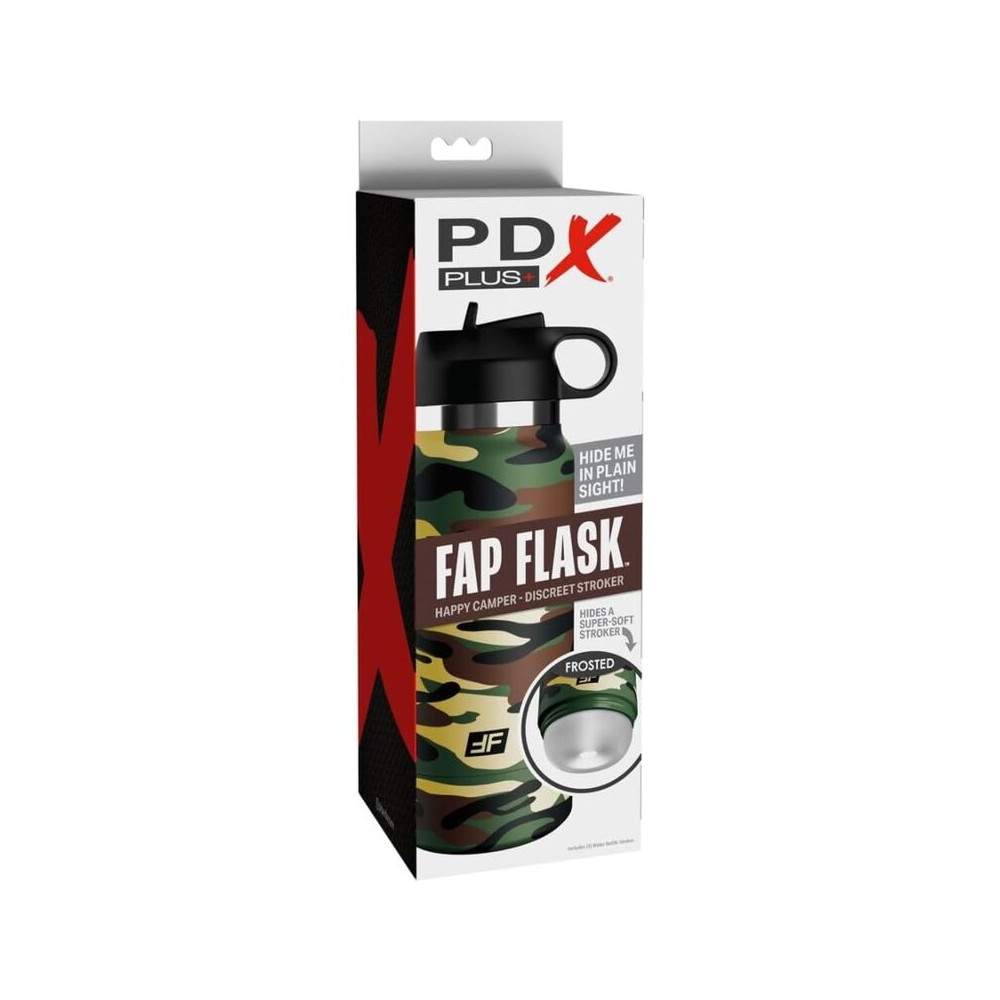 Fap Flask Happy Camper Camuflaje Masturbador