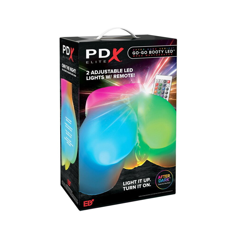 Go-Go Booty Led Mega Masturbador Masculino Iluminado