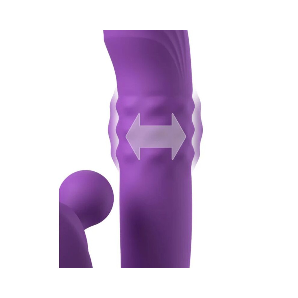 Harmoni Pro Purple Vibrador Rabit para Punto G y Clítoris