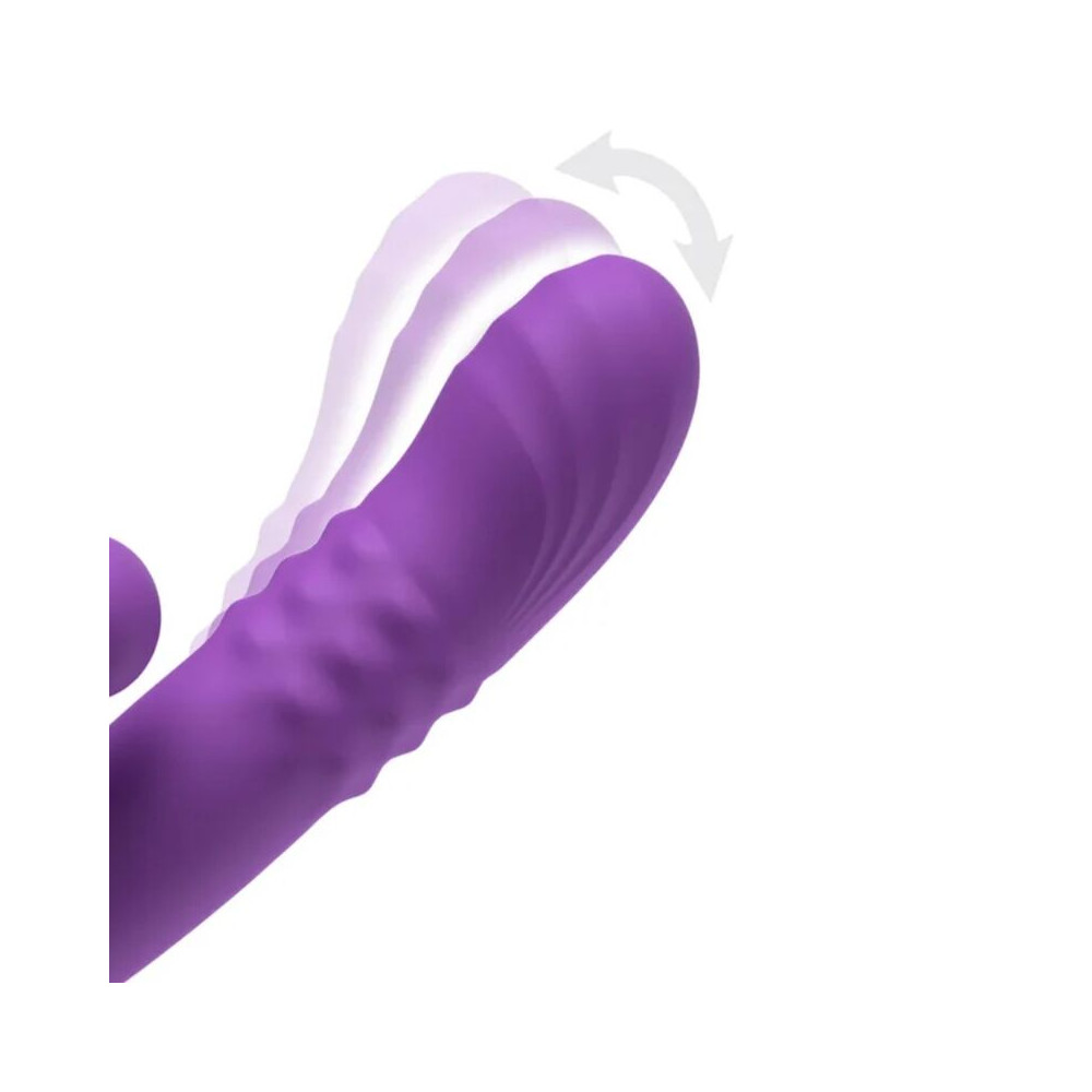 Harmoni Pro Purple Vibrador Rabit para Punto G y Clítoris