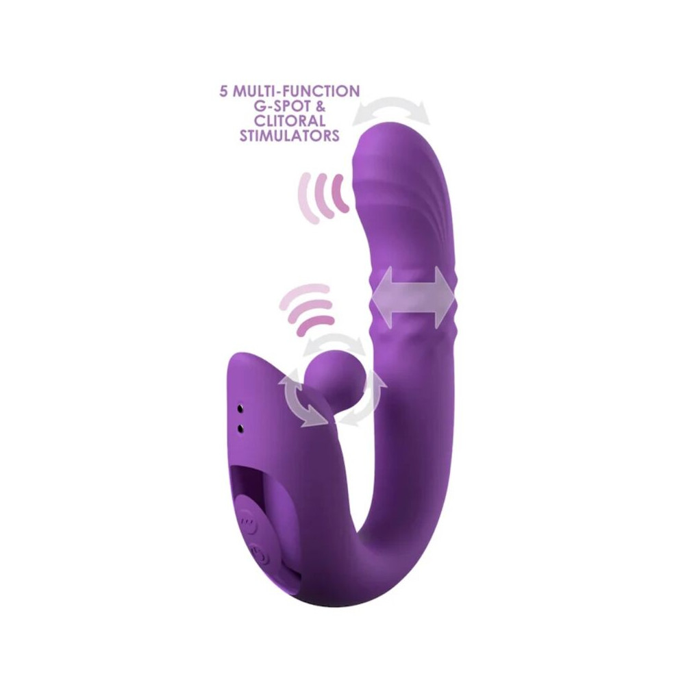 Harmoni Pro Purple Vibrador Rabit para Punto G y Clítoris
