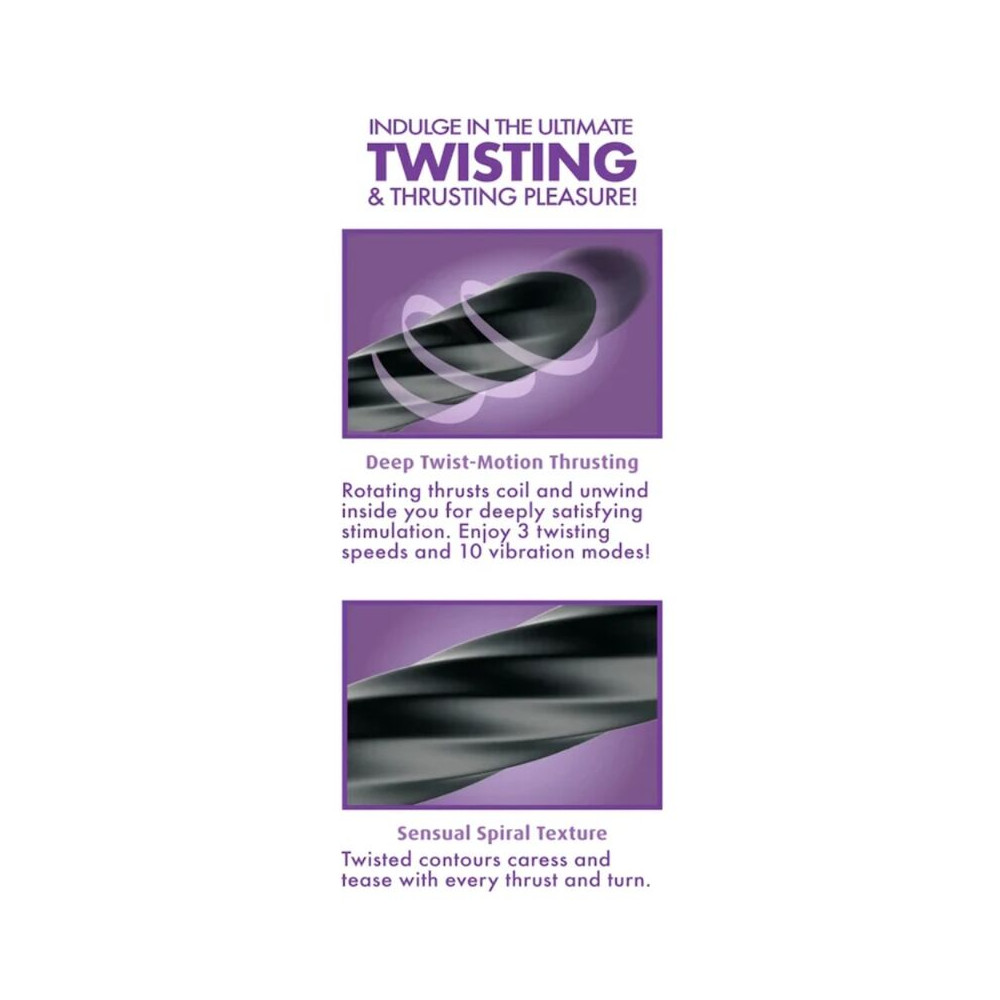 Twist Ecstasy Esimulador Anal Giratorio