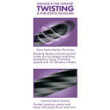 Twist Ecstasy Esimulador Anal Giratorio