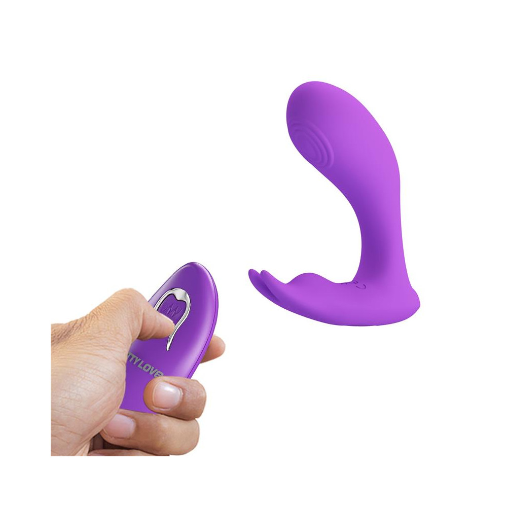 Idabelle Estimulador con Vibración y Pulsación Control Remoto