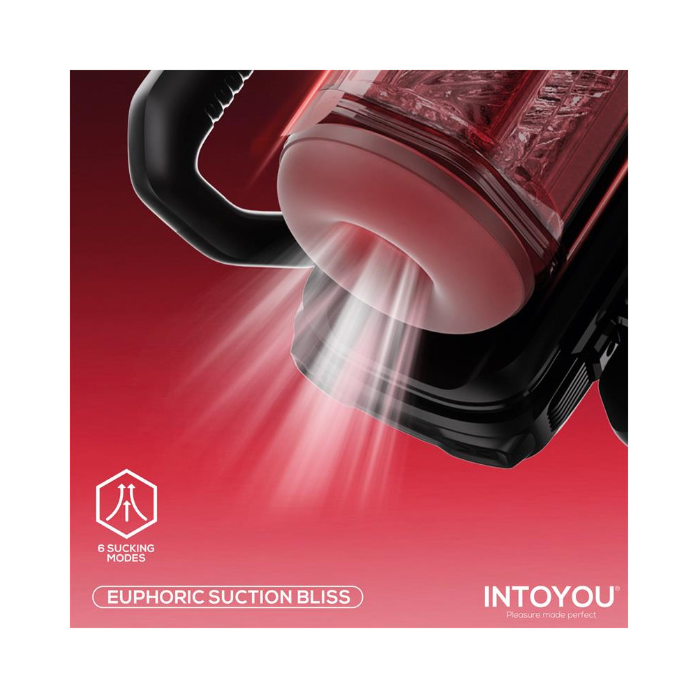 Vexor 3 in 1 Masturbador Masculino Succion, Empuje y Vibración USB-C