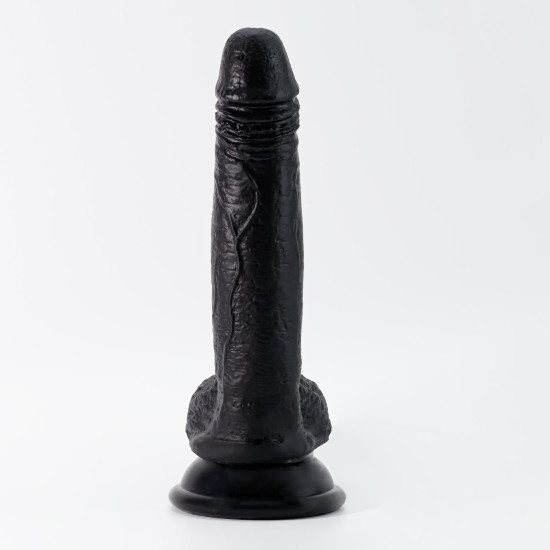 Inviktus Dildo Silicona Líquida Negro 7"