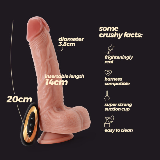 VIBRADOR DE SILICONA LÍQUIDA INVIKTUS VIBE 7,5 