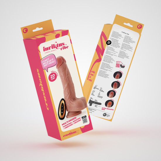 VIBRADOR DE SILICONA LÍQUIDA INVIKTUS VIBE 7,5 