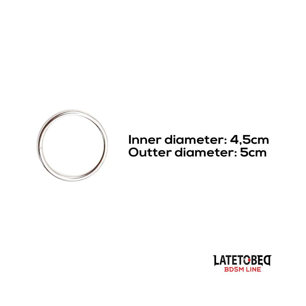 Anillo de Metal Diám. int. 4 cm Diám. ext. 4.8 cm