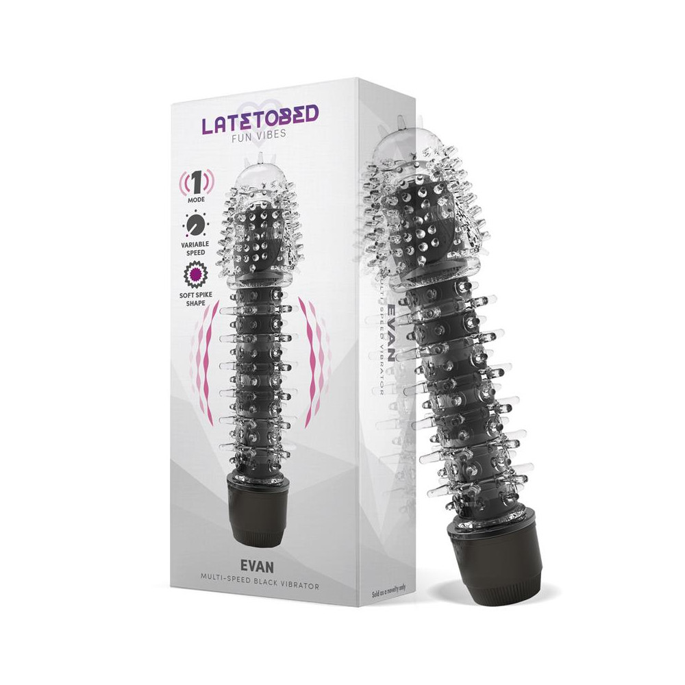 Evan Vibrador Multi Velocidad Negro