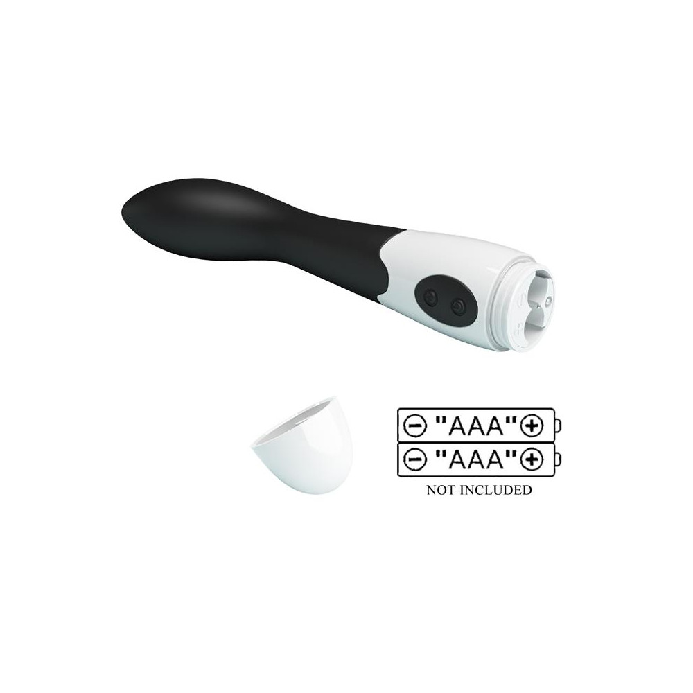 Vibrador Bishop 30 funciones Negro