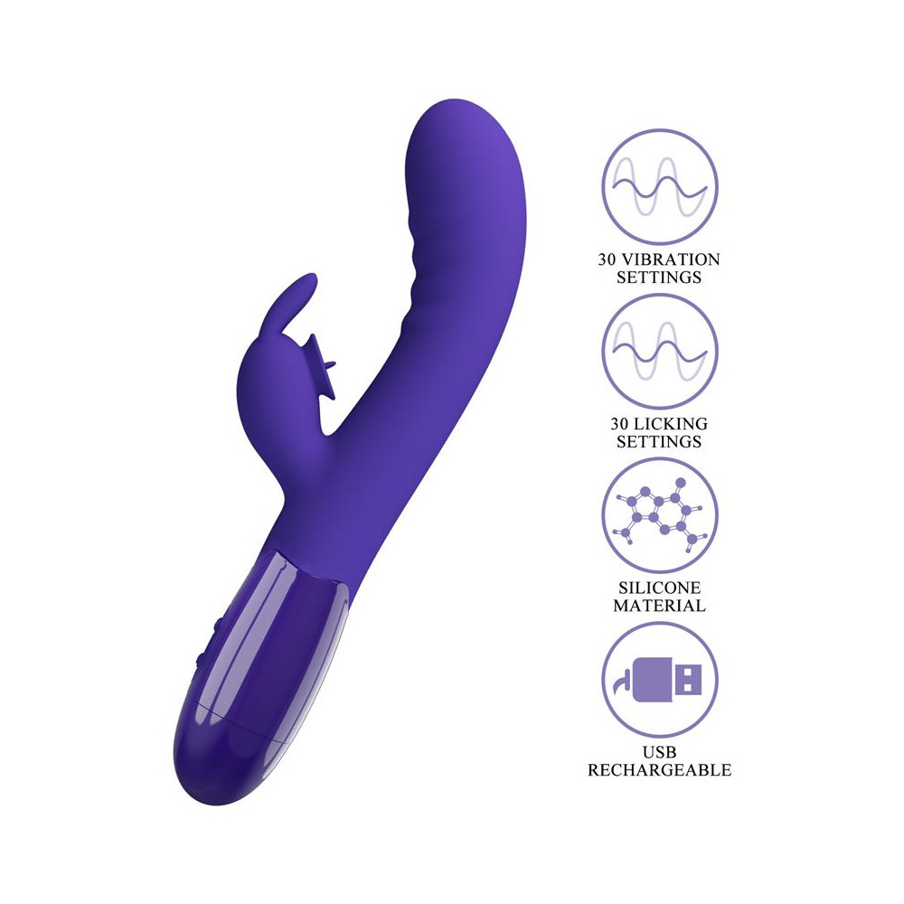 Cerberus Youth Vibrador con Lengua Azul