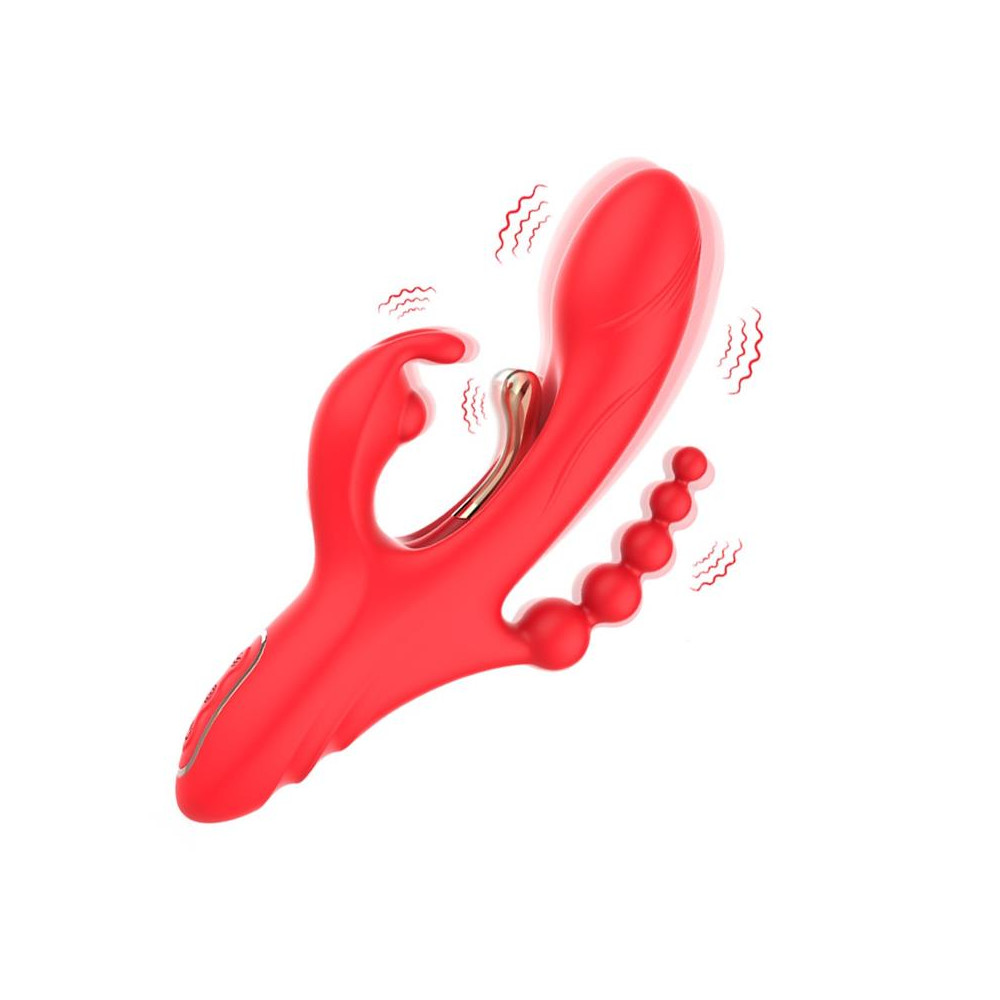 Vibrador Tickler con Cadena Anal