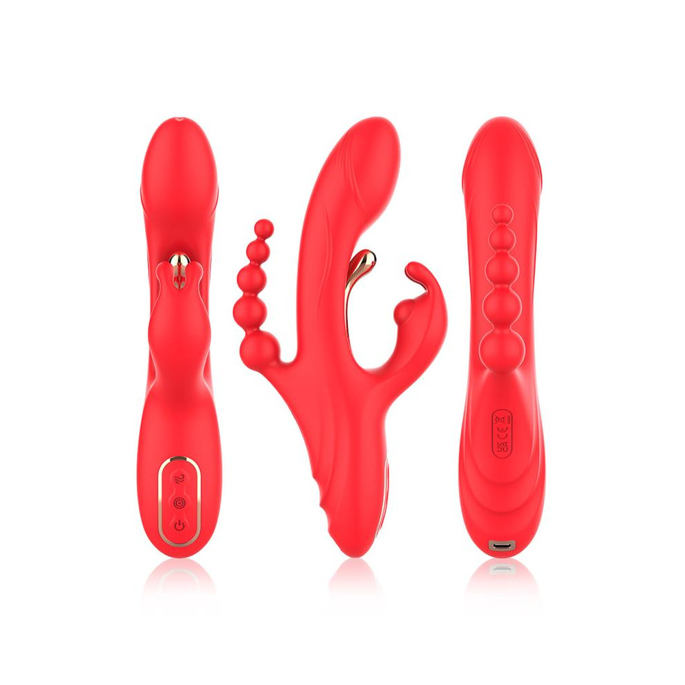 Vibrador Tickler con Cadena Anal