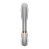 Hot Lover Vibrador Efecto Calor con APP Plata y Champagne Satisfyer