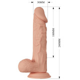 Vibrador Realista 9.4" Control Remoto