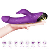 Vibrador con Rotación 360º Purpura